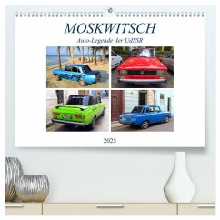 MOSKWITSCH - Auto-Legende der UdSSR (hochwertiger Premium Wandkalender 2025 DIN A2 quer), Kunstdruck in Hochglanz