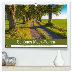 Schönes Meck-Pomm (hochwertiger Premium Wandkalender 2025 DIN A2 quer), Kunstdruck in Hochglanz