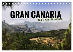 Gran Canaria - 365 Tage Frühling (Tischkalender 2025 DIN A5 quer), CALVENDO Monatskalender - Calvendo;Jansen - tjaphoto.de, Thomas