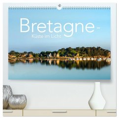 Bretagne - Küste im Licht (hochwertiger Premium Wandkalender 2025 DIN A2 quer), Kunstdruck in Hochglanz