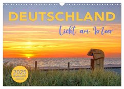 DEUTSCHLAND - Licht am Meer (Wandkalender 2025 DIN A3 quer), CALVENDO Monatskalender