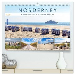 NORDERNEY Bezaubernde Nordseeinsel (hochwertiger Premium Wandkalender 2025 DIN A2 quer), Kunstdruck in Hochglanz - Calvendo;Dreegmeyer, Andrea