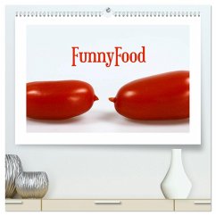 FunnyFood (hochwertiger Premium Wandkalender 2025 DIN A2 quer), Kunstdruck in Hochglanz