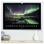 Nordlichtkalender (hochwertiger Premium Wandkalender 2025 DIN A2 quer), Kunstdruck in Hochglanz