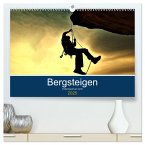 Bergsteigen - Extremsport am Limit (hochwertiger Premium Wandkalender 2025 DIN A2 quer), Kunstdruck in Hochglanz