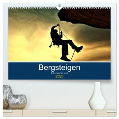 Bergsteigen - Extremsport am Limit (hochwertiger Premium Wandkalender 2025 DIN A2 quer), Kunstdruck in Hochglanz - Calvendo;Robert, Boris