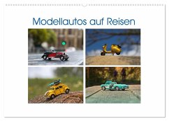 Modellautos auf Reisen (Wandkalender 2025 DIN A2 quer), CALVENDO Monatskalender