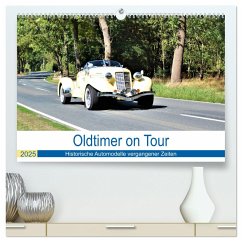 Oldtimer on Tour (hochwertiger Premium Wandkalender 2025 DIN A2 quer), Kunstdruck in Hochglanz