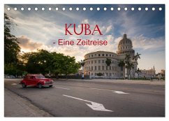 KUBA - Eine Zeitreise (Tischkalender 2025 DIN A5 quer), CALVENDO Monatskalender