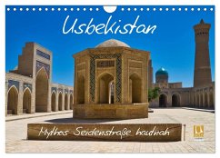 Usbekistan Mythos Seidenstraße hautnah (Wandkalender 2025 DIN A4 quer), CALVENDO Monatskalender - Calvendo;Kurz, Michael