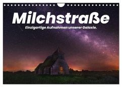 Milchstraße - Einzigartige Aufnahmen unserer Galaxie. (Wandkalender 2025 DIN A4 quer), CALVENDO Monatskalender