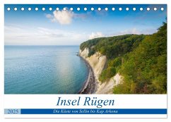 Insel Rügen - Die Küste von Sellin bis Kap Arkona (Tischkalender 2025 DIN A5 quer), CALVENDO Monatskalender