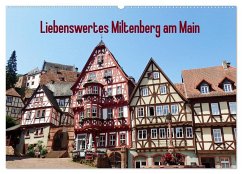 Liebenswertes Miltenberg am Main (Wandkalender 2025 DIN A2 quer), CALVENDO Monatskalender