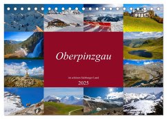 Oberpinzgau (Tischkalender 2025 DIN A5 quer), CALVENDO Monatskalender