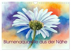 Blumenaquarelle aus der Nähe (Wandkalender 2025 DIN A4 quer), CALVENDO Monatskalender - Calvendo;Krause, Jitka