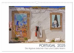 Portugal. Die Algarve zwischen Faro und Castro Marim (Wandkalender 2025 DIN A3 quer), CALVENDO Monatskalender - Calvendo;M. Laube, Lucy