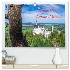 Deutschland Schöne Heimat (hochwertiger Premium Wandkalender 2025 DIN A2 quer), Kunstdruck in Hochglanz