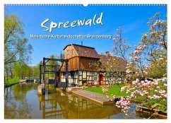 Spreewald - Malerische Kulturlandschaft in Brandenburg (Wandkalender 2025 DIN A2 quer), CALVENDO Monatskalender - Calvendo;LianeM