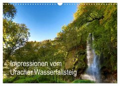 Impressionen vom Uracher Wasserfallsteig (Wandkalender 2025 DIN A3 quer), CALVENDO Monatskalender