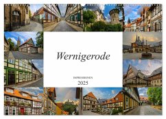 Wernigerode Impressionen (Wandkalender 2025 DIN A2 quer), CALVENDO Monatskalender - Calvendo;Meutzner, Dirk