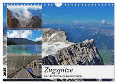 Zugspitze - Der höchste Berg Deutschlands (Wandkalender 2025 DIN A4 quer), CALVENDO Monatskalender