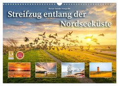 Streifzug entlang der Nordseeküste (Wandkalender 2025 DIN A3 quer), CALVENDO Monatskalender