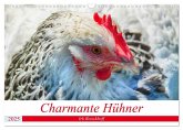 Charmante Hühner (Wandkalender 2025 DIN A3 quer), CALVENDO Monatskalender