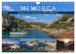 Menorca, die kleine doch grossartige Insel im Mittelmeer (Wandkalender 2025 DIN A4 quer), CALVENDO Monatskalender
