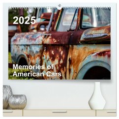 Memories of American Cars (hochwertiger Premium Wandkalender 2025 DIN A2 quer), Kunstdruck in Hochglanz