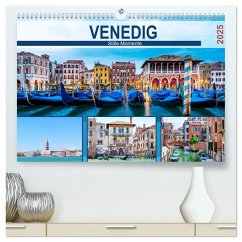 Venedig - Stille Momente (hochwertiger Premium Wandkalender 2025 DIN A2 quer), Kunstdruck in Hochglanz - Calvendo;HETIZIA