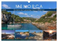 Menorca, die kleine doch grossartige Insel im Mittelmeer (Wandkalender 2025 DIN A3 quer), CALVENDO Monatskalender - Calvendo;Kruse, Joana