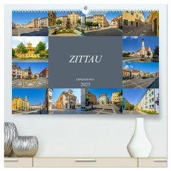 Zittau Impressionen (hochwertiger Premium Wandkalender 2025 DIN A2 quer), Kunstdruck in Hochglanz