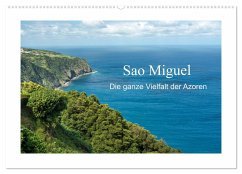 Sao Miguel - Die ganze Vielfalt der Azoren (Wandkalender 2025 DIN A2 quer), CALVENDO Monatskalender - Calvendo;Ebeling, Christoph