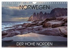 Norwegen - der hohe Norden (Wandkalender 2025 DIN A4 quer), CALVENDO Monatskalender - Calvendo;Thoermer, Val