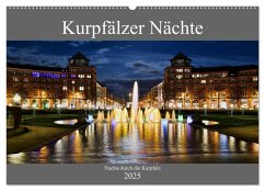 Kurpfälzer Nächte (Wandkalender 2025 DIN A2 quer), CALVENDO Monatskalender