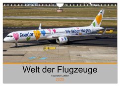 Welt der Flugzeuge - Faszination Luftfahrt 2025 (Wandkalender 2025 DIN A4 quer), CALVENDO Monatskalender - Calvendo;Liongamer1