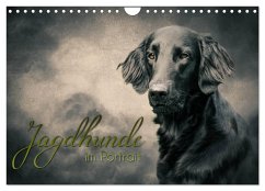 Jagdhunde im Portrait (Wandkalender 2025 DIN A4 quer), CALVENDO Monatskalender