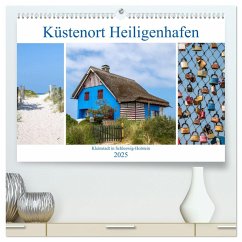 Küstenort Heiligenhafen (hochwertiger Premium Wandkalender 2025 DIN A2 quer), Kunstdruck in Hochglanz