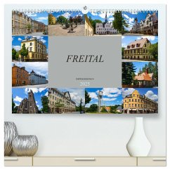 Freital Impressionen (hochwertiger Premium Wandkalender 2025 DIN A2 quer), Kunstdruck in Hochglanz