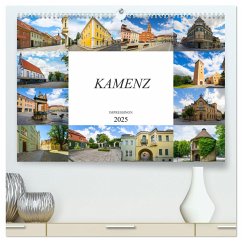 Kamenz Impressionen (hochwertiger Premium Wandkalender 2025 DIN A2 quer), Kunstdruck in Hochglanz
