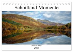 Schottland Momente (Tischkalender 2025 DIN A5 quer), CALVENDO Monatskalender