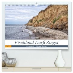 Fischland Darß Zingst - wie gemalt (hochwertiger Premium Wandkalender 2025 DIN A2 quer), Kunstdruck in Hochglanz