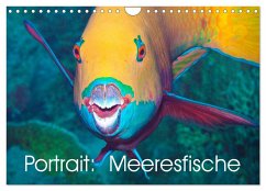 Portrait: Meeresfische (Wandkalender 2025 DIN A4 quer), CALVENDO Monatskalender