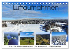 Luftaufnahmen rund um den Ochsenkopf (Tischkalender 2025 DIN A5 quer), CALVENDO Monatskalender - Calvendo;Werner-Ney, S.
