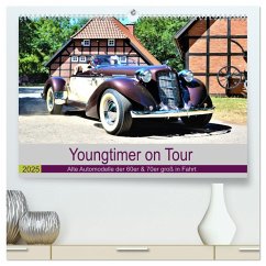 Youngtimer on Tour (hochwertiger Premium Wandkalender 2025 DIN A2 quer), Kunstdruck in Hochglanz - Calvendo;Klünder, Günther