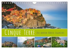 Cinque Terre - die bunten Dörfer Liguriens (Wandkalender 2025 DIN A4 quer), CALVENDO Monatskalender - Calvendo;Ratzer, Reinhold