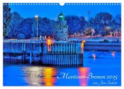 Maritimes Bremen 2025 (Wandkalender 2025 DIN A3 quer), CALVENDO Monatskalender