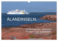 Ålandinseln. Schärengarten zwischen Finnland und Schweden (Wandkalender 2025 DIN A3 quer), CALVENDO Monatskalender