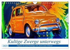 Kultige Zwerge unterwegs (Wandkalender 2025 DIN A4 quer), CALVENDO Monatskalender