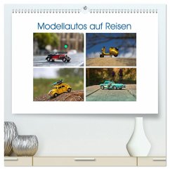 Modellautos auf Reisen (hochwertiger Premium Wandkalender 2025 DIN A2 quer), Kunstdruck in Hochglanz